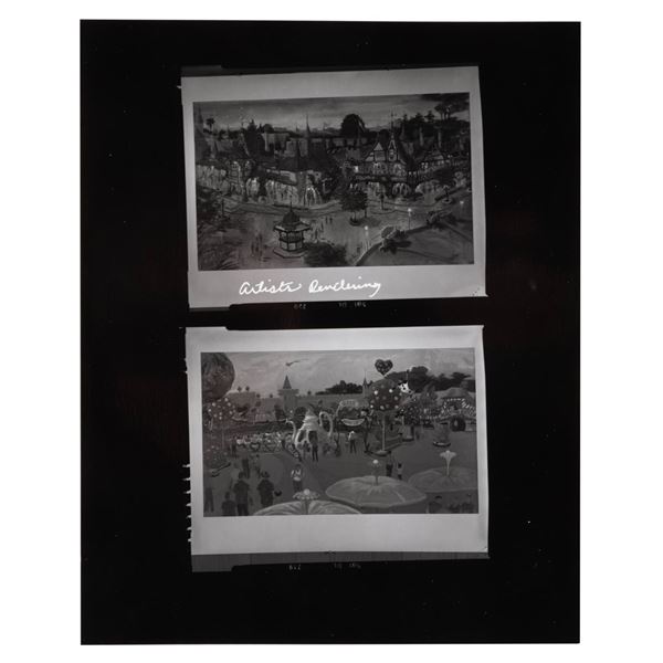 A New Fantasyland Artists Rendering Concept Contact Sheet.