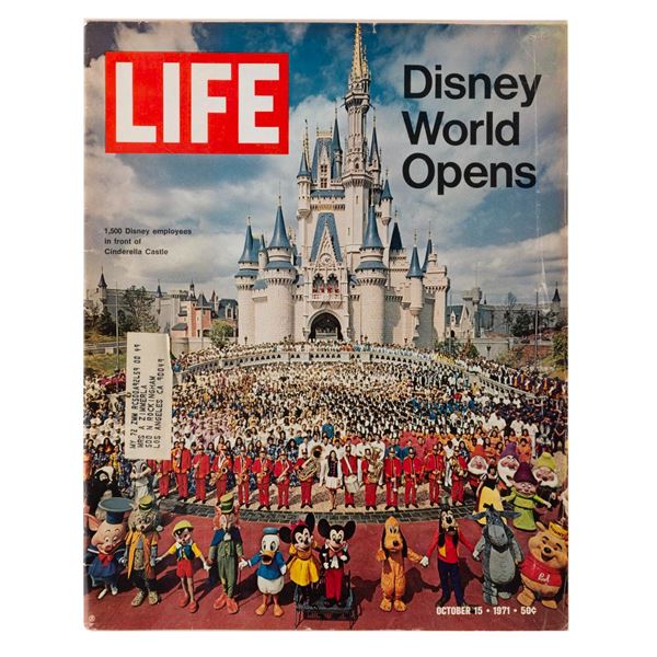 A"Life" Magazine: Disney World Opens Issue.