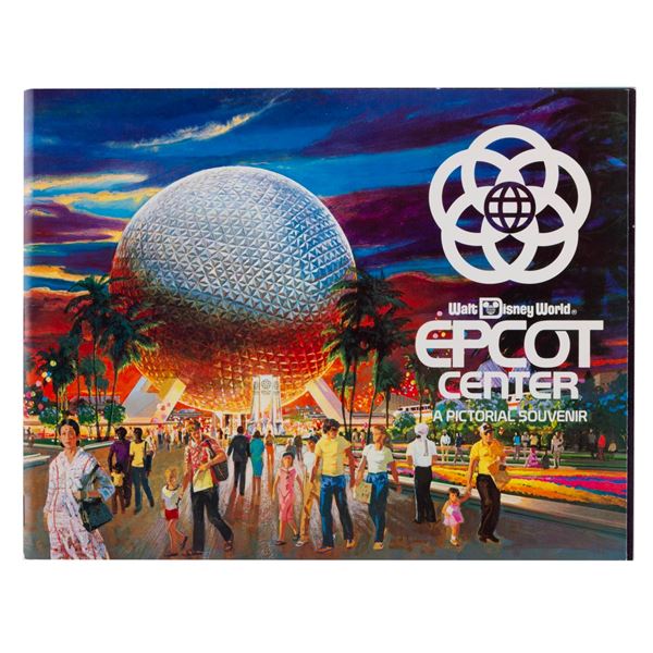 An EPCOT Center Pictorial Souvenir Guide.
