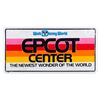 Image 1 : An EPCOT Center Opening Year License Plate.