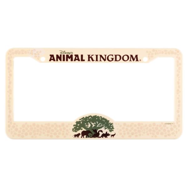 A Disney's Animal Kingdom License Plate Frame.