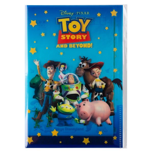 A "Toy Story" Tokyo Disneyland Postcard Set.