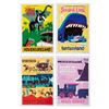 Image 1 : A Set of Tokyo Disneyland Disney Gallery Attraction Poster Postcards.