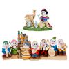 Image 1 : A Set of"Snow White" Mickey Mouse Revue Figurines.