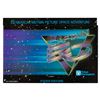 Image 1 : A Captain EO Tokyo Disneyland Sticker Postcard.