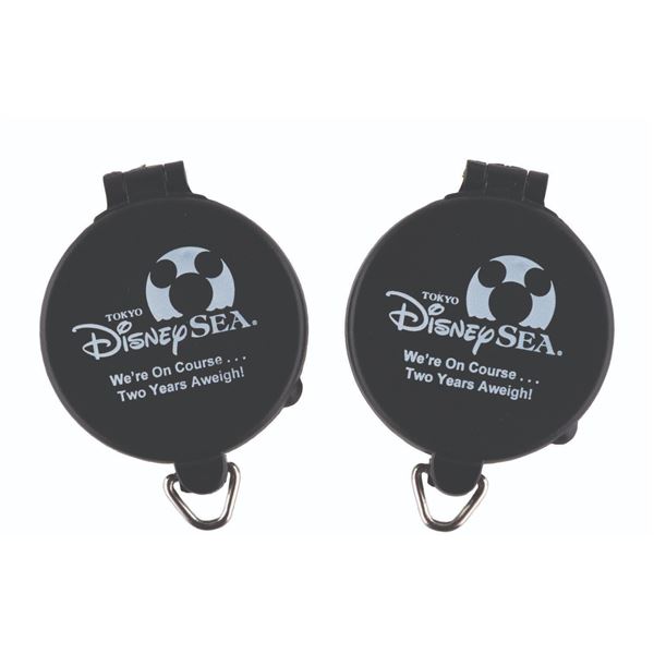 A Pair of Tokyo DisneySea Compasses.