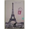 Image 1 : Paris Eiffel Tower Postcard Print