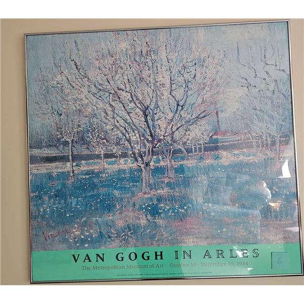 Van Gogh in Arles Exhibition Poster