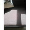Image 6 : Brown Upholstered Loveseat with Trim