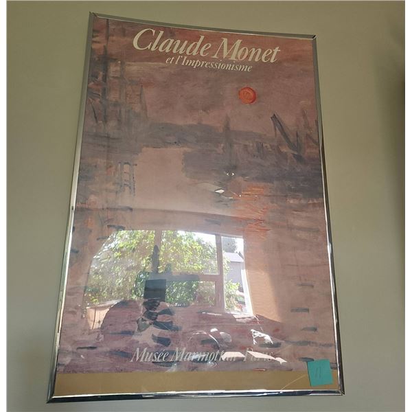 Claude Monet Exhibition Poster, Musée Marmott