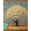 Image 2 : Framed Canvas Painting of Tree