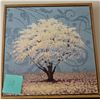 Image 3 : Framed Canvas Painting of Tree