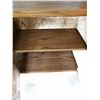 Image 4 : Solid Oak Bookshelf with Cabinet