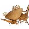 Image 1 : Oak Dining Table With Six Chairs