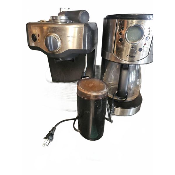 Breville Espresso and Oster Coffee Maker Set