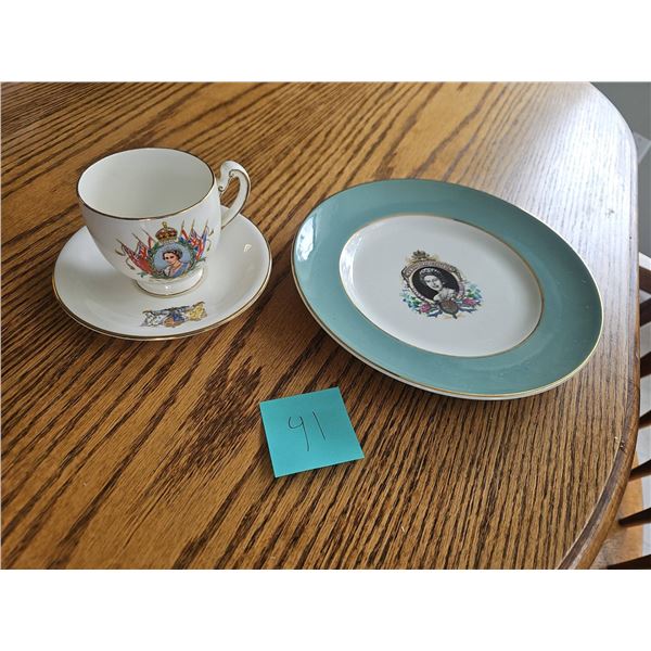 Enoch Wedgwood Queen Elizabeth II Set
