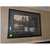 Image 1 : Framed Sailboat Print with Trees