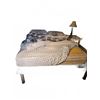 Image 1 : Queen Bed Frame With Mattress Set