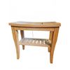 Image 3 : 2 Wooden End Tables and Bios Living Te