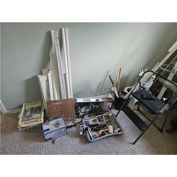 Home Improvement Tools and Supplies Lot