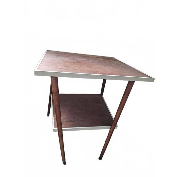Mid-Century Wood Side Table