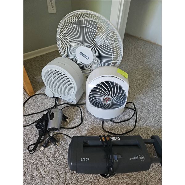 Electric Fans and Heater Lot