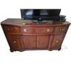 Image 1 : Wooden Sideboard 58*32 with Brass Hardware