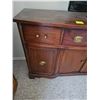 Image 2 : Wooden Sideboard 58*32 with Brass Hardware