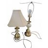 Image 1 : Brass and Ceramic Table Lamps