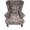 Image 2 : Upholstered Wingback Armchair