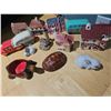 Image 1 : Miniature Houses and Animal Figurine