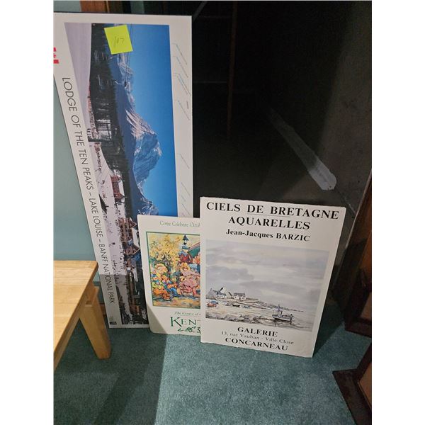 Four Art Posters