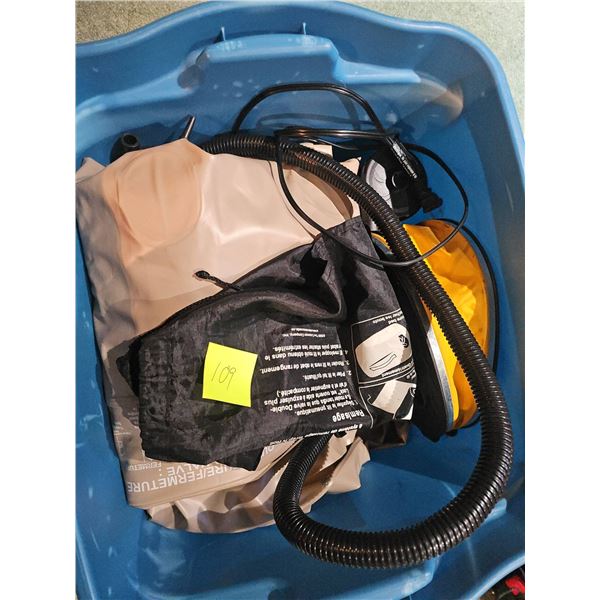 Inflatable Bed With Electric Pump