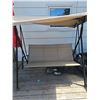 Image 1 : Outdoor Swing With Canopy and Two Folding Arm