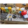 Image 1 : Automotive and Garden Tool and Fluid Lot