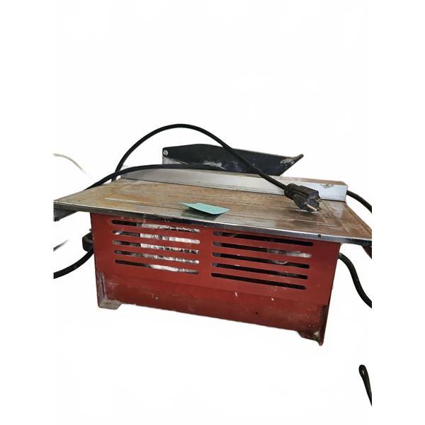 Red Electric Tile Cutter