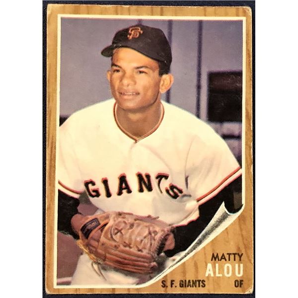 1962 TOPPS MATTY ALOU