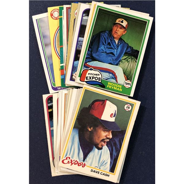 MONTREAL EXPOS COLLECTION (25)