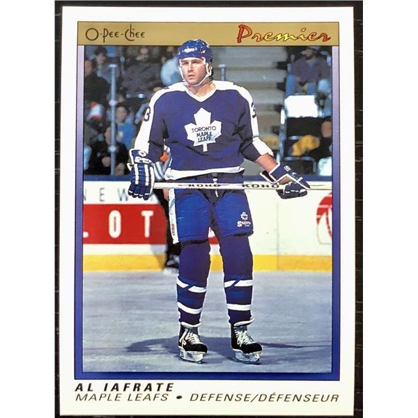 1990-91 O-PEE-CHEE PREMIER NHL AL IAFRATE