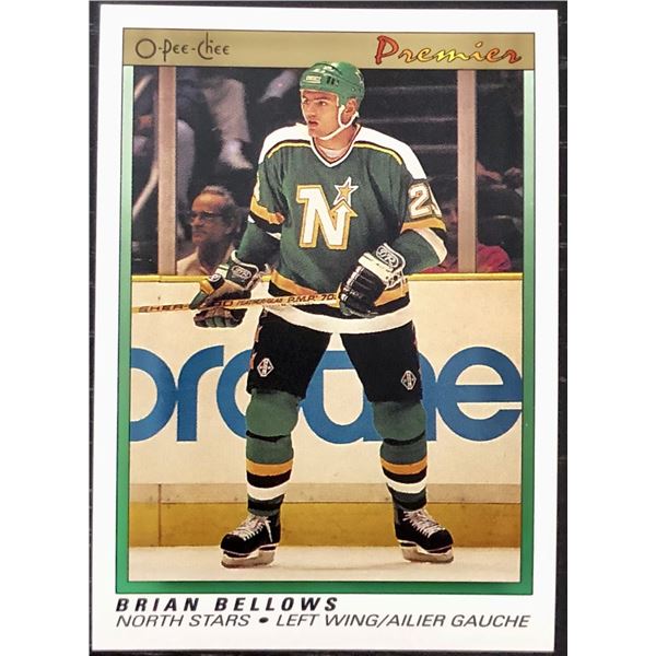 1990-91 O-PEE-CHEE PREMIER NHL BRIAN BELLOWS