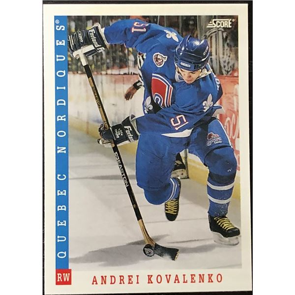 1993-94 SCORE ANDREI KOVALENKO ROOKIE CARD