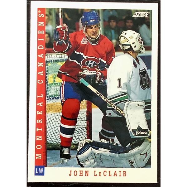1993-94 SCORE JOHN LeCLAIR