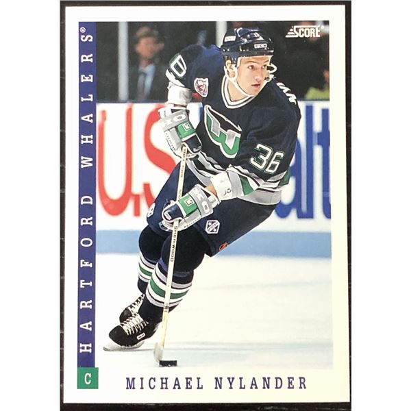 1993-94 SCORE MICHAEL NYLANDER ROOKIE CARD