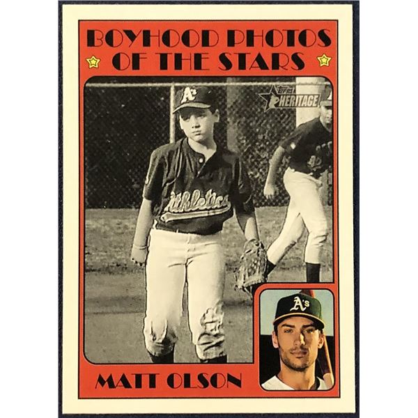 2021 TOPPS ARCHIVES MATT OLSON