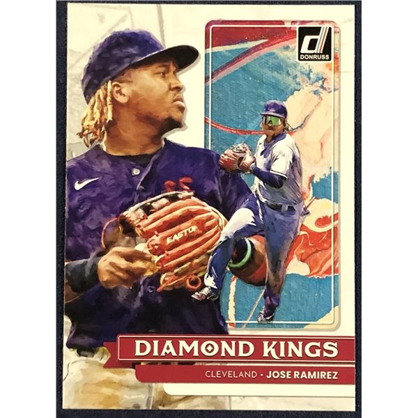2022 DONRUSS DIAMOND KINGS JOSE RAMIREZ