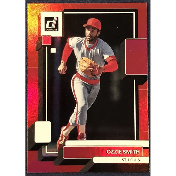 2022 DONRUSS RETRO RED OZZIE SMITH (HOF)