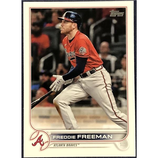 2022 TOPPS FREDDIE FREEMAN