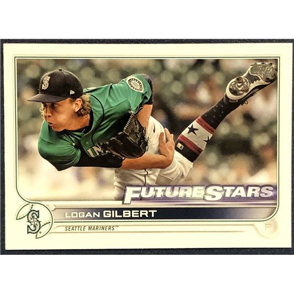 2022 TOPPS LOGAN GILBERT ROOKIE CARD