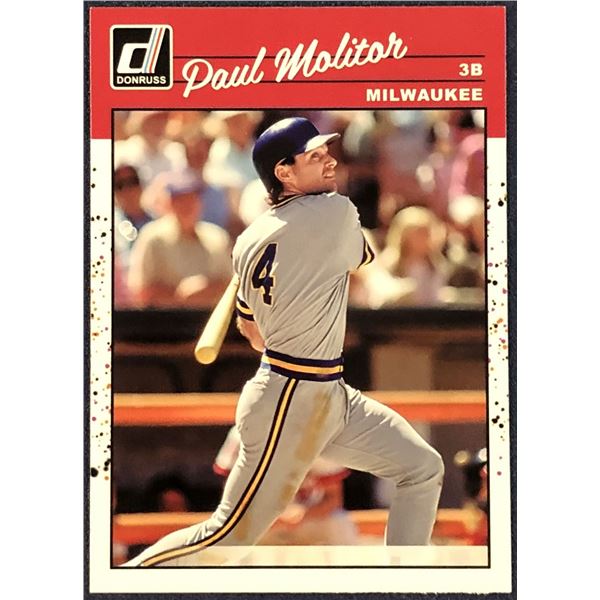 2023 DONRUSS RETRO PAUL MOLITOR (HOF)