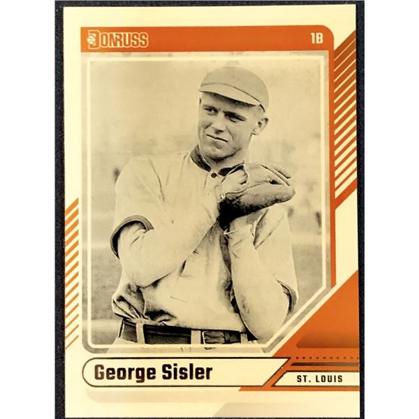 2024 DONRUSS GEORGE SISLER (HOF)